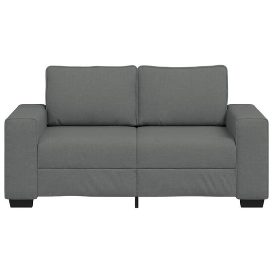 2-Zitsbank Stof 120 cm Donkergrijs