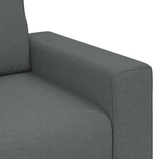 2-Zitsbank Stof 120 cm Donkergrijs