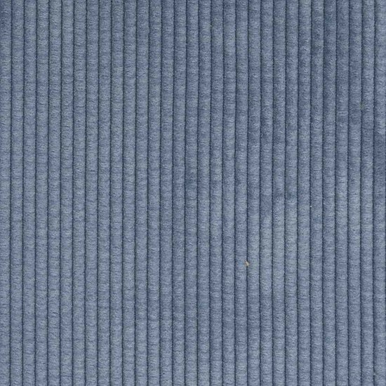 Modulaire Bank Met Kussens Corduroy Stof Blauw