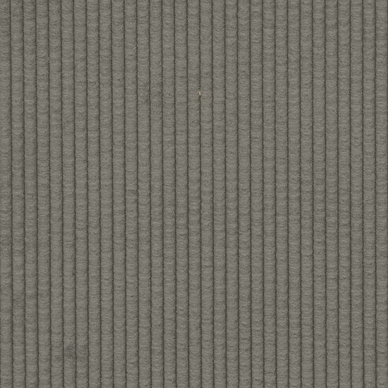 Modulaire Bank Met Voetenbank&amp;Kussens Corduroy Stof Lichtgrijs