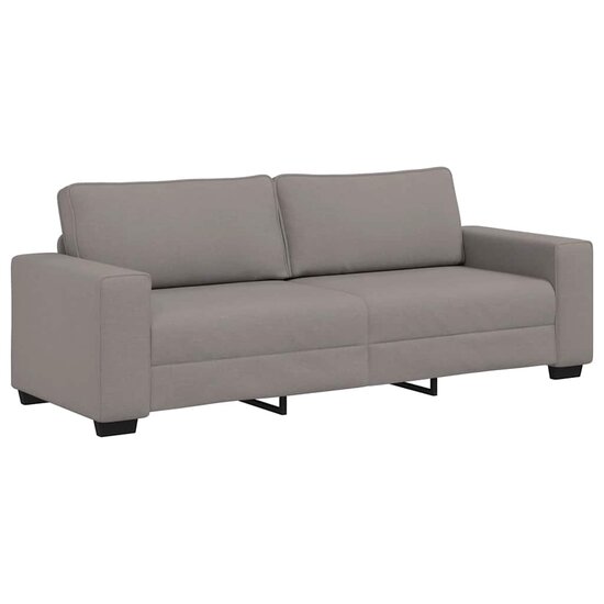 2-Delige Loungeset Met Kussens Stof Taupe