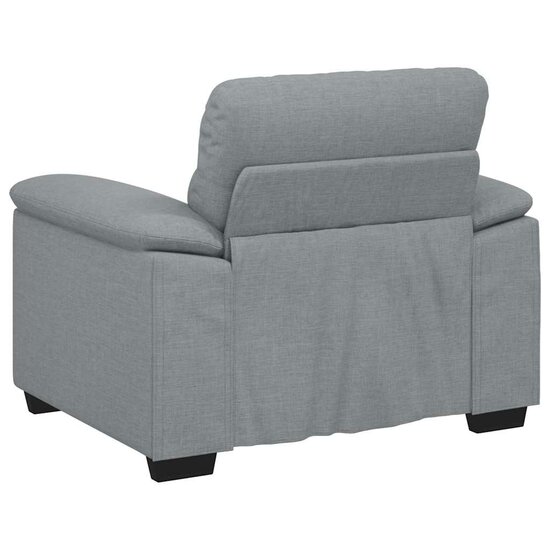 Fauteuil Stof 60 cm Lichtgrijs