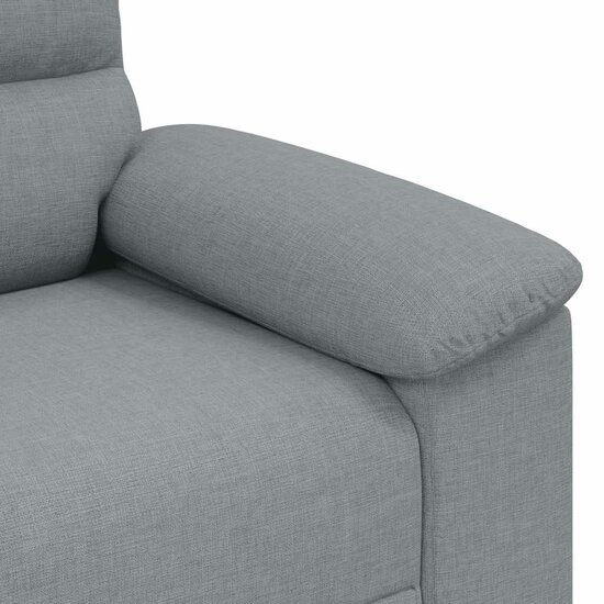 Fauteuil Stof 60 cm Lichtgrijs