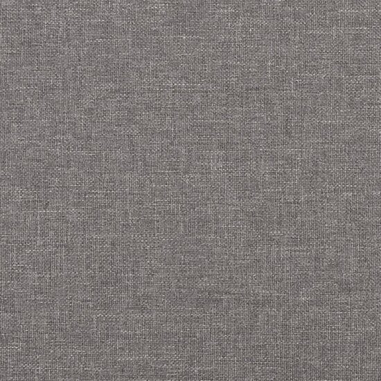 Bankje Stof 70 x 35 x 41 cm Lichtgrijs