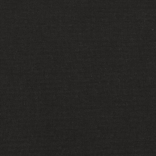 Bankje Stof 70 x 35 x 41 cm Zwart