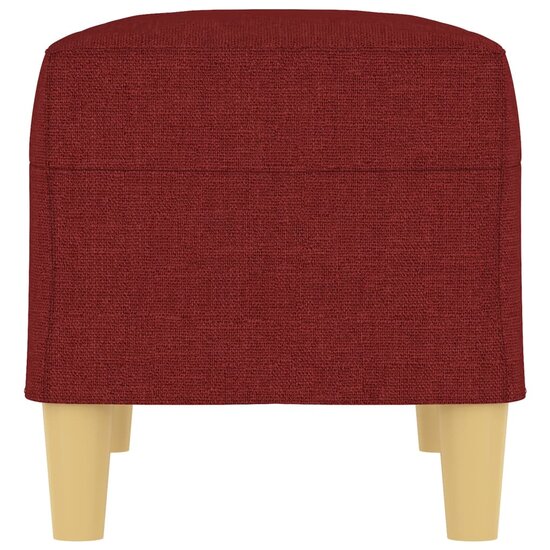 Bankje Stof 70 x 35 x 41 cm Wijnrood