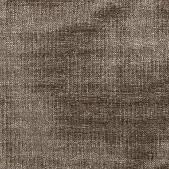 Bankje 70x35x41 cm stof taupe