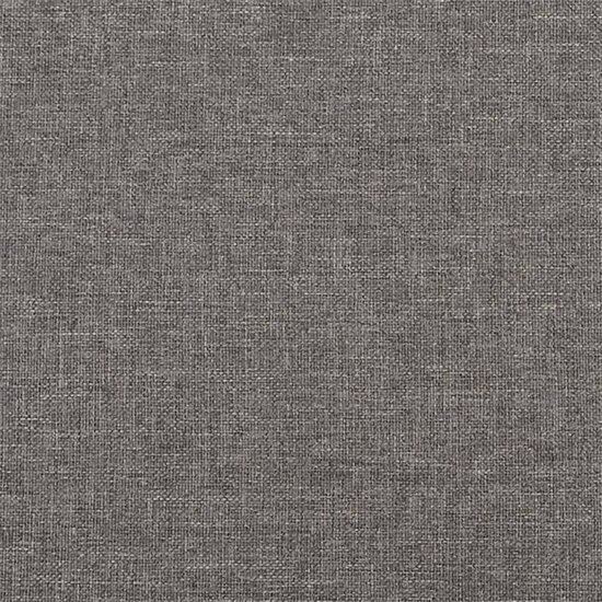 Bankje 100x35x41 cm stof donkergrijs