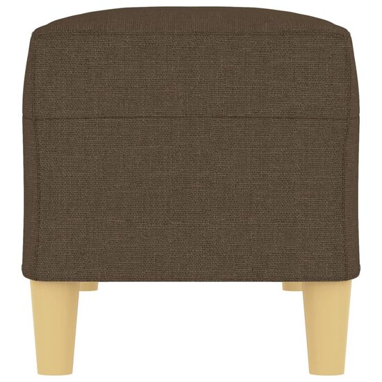 Bankje Stof 100 x 35 x 41 cm Bruin
