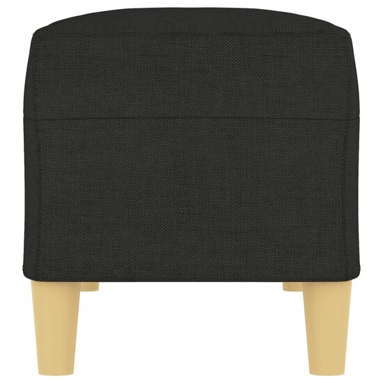Bankje Stof 100 x 35 x 41 cm Zwart