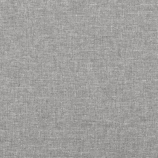 Bankje Stof 70 x 30 x 30 cm Lichtgrijs