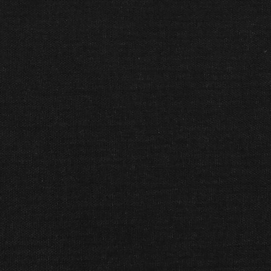Bankje 100x30x30 cm stof zwart