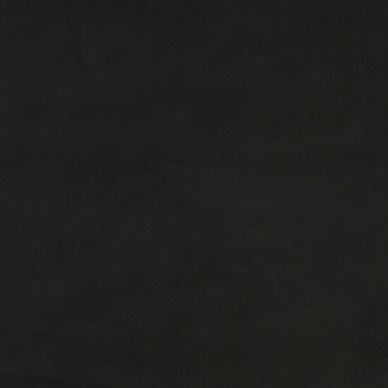 Bankje Stof 100 x 30 x 30 cm Zwart