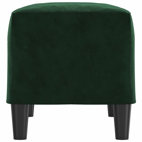 Bankje Fluweel 70 x 35 x 41 cm Donkergroen