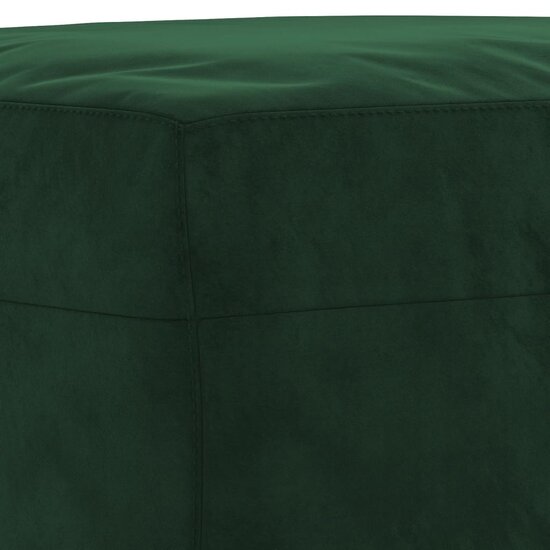 Bankje Fluweel 70 x 35 x 41 cm Donkergroen