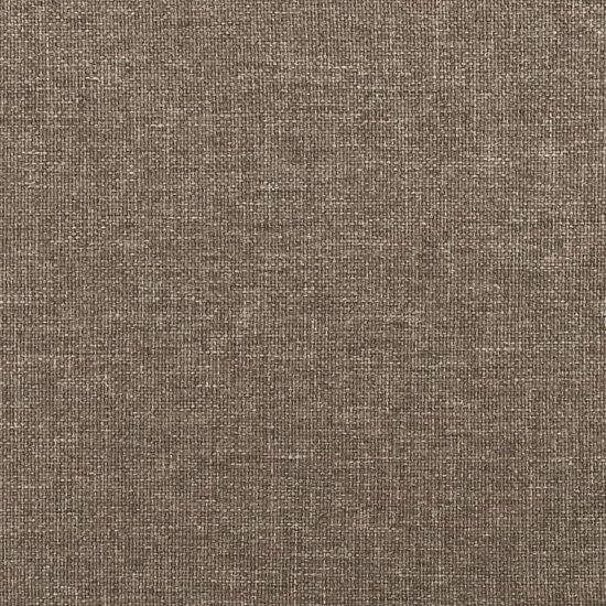 Bankje Stof 70 x 30 x 30 cm Taupe