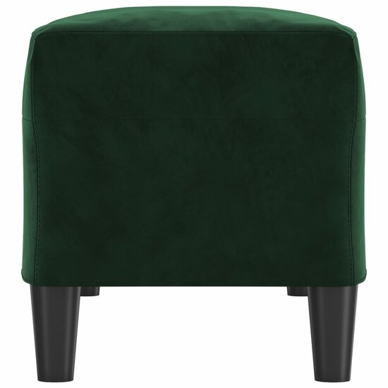 Bankje Fluweel 100 x 35 x 41 cm Donkergroen