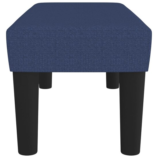Bankje Stof 70 x 30 x 30 cm Blauw
