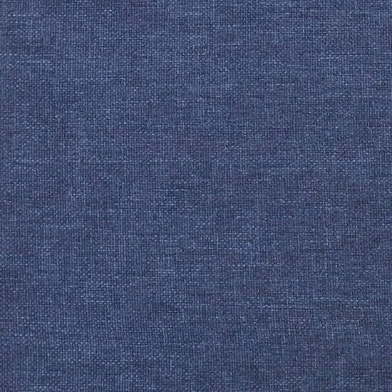 Bankje Stof 70 x 30 x 30 cm Blauw