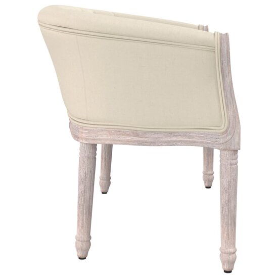 Bankje 80X56X69 Cm Linnen Beige
