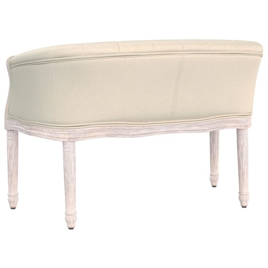 Bankje 80X56X69 Cm Linnen Beige