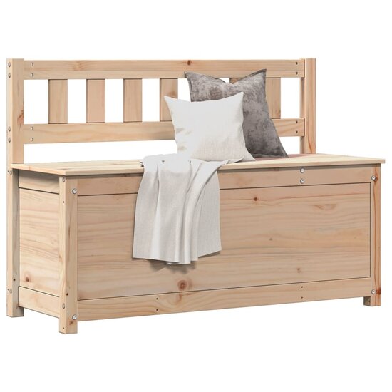 Bankje 110X41X76,5 Cm Massief Grenenhout 110 x 41 x 76.5 cm Naturel