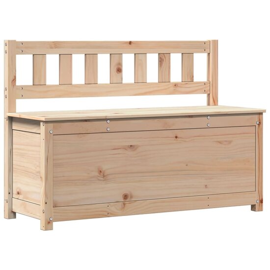 Bankje 110X41X76,5 Cm Massief Grenenhout 110 x 41 x 76.5 cm Naturel