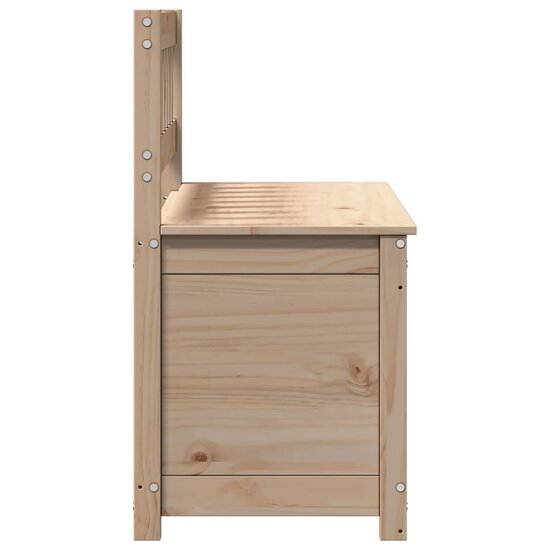 Bankje 110X41X76,5 Cm Massief Grenenhout 110 x 41 x 76.5 cm Naturel