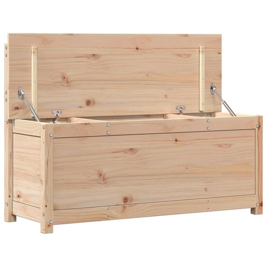 Bankje 110X41X76,5 Cm Massief Grenenhout 110 x 41 x 76.5 cm Naturel