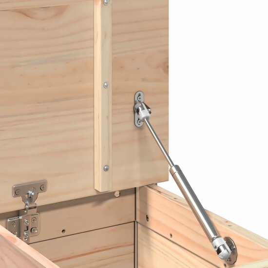 Bankje 110X41X76,5 Cm Massief Grenenhout 110 x 41 x 76.5 cm Naturel