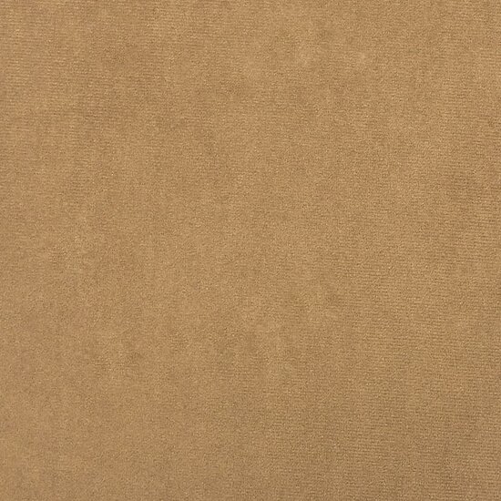 Bankje 108x79x79 cm fluweel bruin