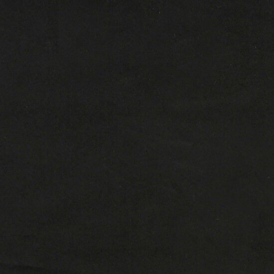 Bankje 108X79X79 Cm Fluweel Zwart