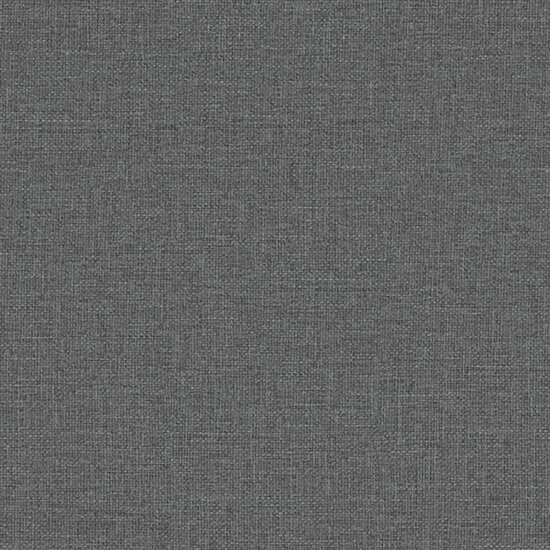 Bankje 110x40x70 cm stof donkergrijs