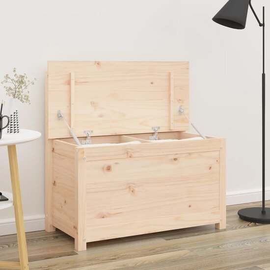 Bankje Massief Grenenhout 80 x 41 x 77 cm Naturel