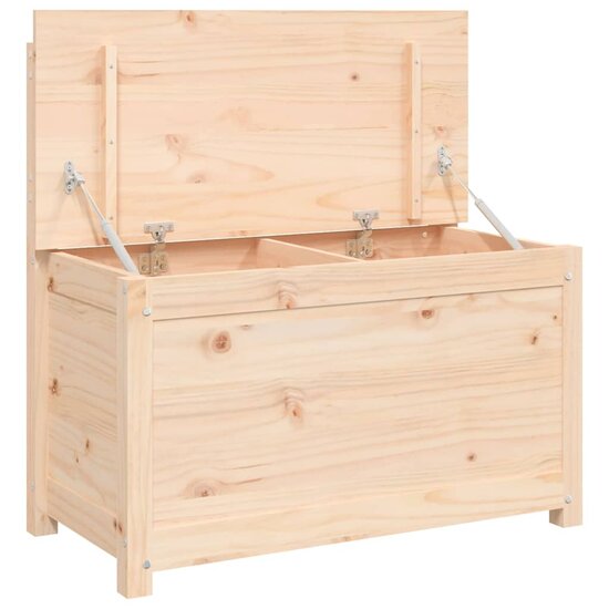 Bankje Massief Grenenhout 80 x 41 x 77 cm Naturel