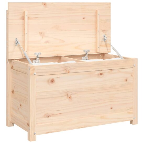 Bankje Massief Grenenhout 80 x 41 x 77 cm Naturel