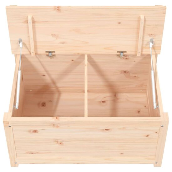 Bankje Massief Grenenhout 80 x 41 x 77 cm Naturel