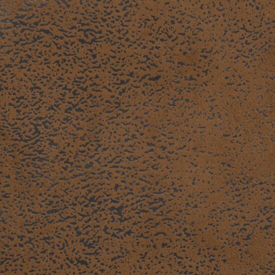 Bankje Met Rugleuning 120X62X75,5 Cm Kunstsu&egrave;deleer Bruin