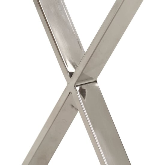 Bankje Met Natuurlijke Rand 105 Cm Zilver Massief acaciahout