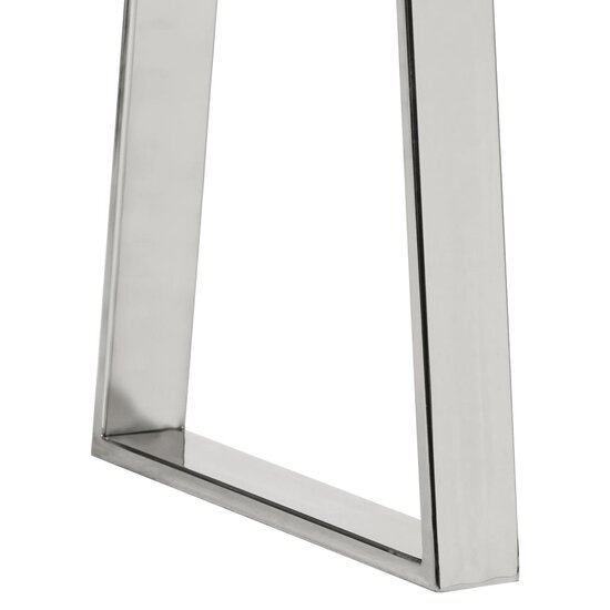 Bankje Met Natuurlijke Rand 105 Cm Zilver Massief acaciahout