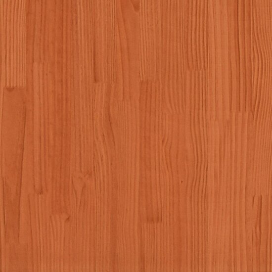 Bank Met Dak 117,5X70X176,5 Cm Massief Grenenhout Wasbruin