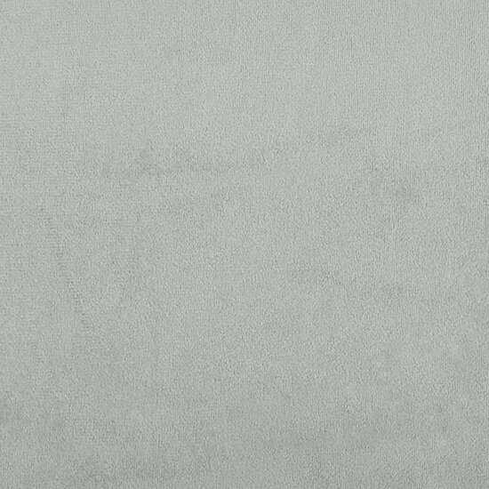 Bankje 110X74X84 Cm Fluweel Lichtgrijs