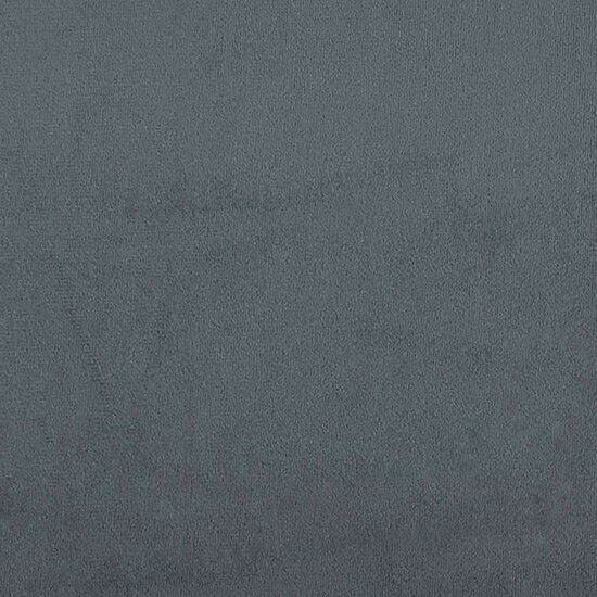Bankje 110X74X84 Cm Fluweel Donkergrijs