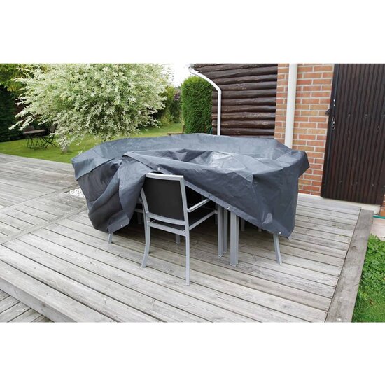 Tuinmeubelhoes voor ronde tafels 205x205x90 cm
