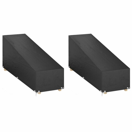 Ligbedhoezen Met 12 Oogjes Polyetheen 200 x 65 x 35/60 cm