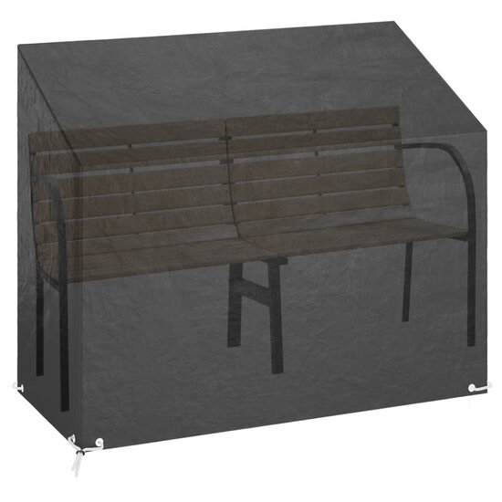 Tuinbankhoes Met 8 Oogjes Polyetheen 1 160 x 70 x 70/88 cm