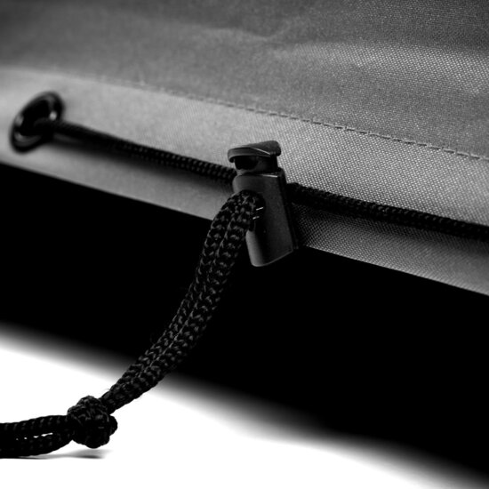 Loungesethoes links 320x255x70 cm grijs