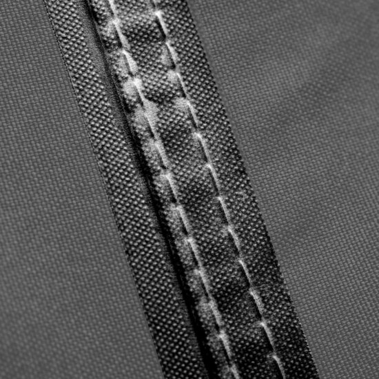 Loungesethoes links 320x255x70 cm grijs