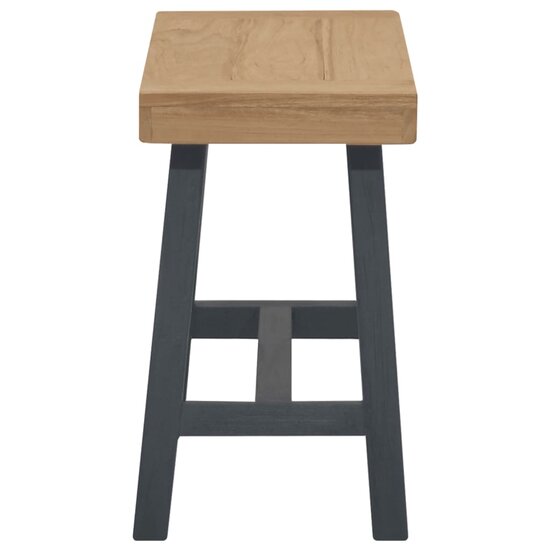 Bankje 80 cm massief teakhout