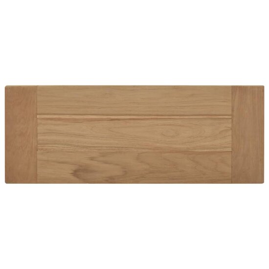 Bankje 80 cm massief teakhout